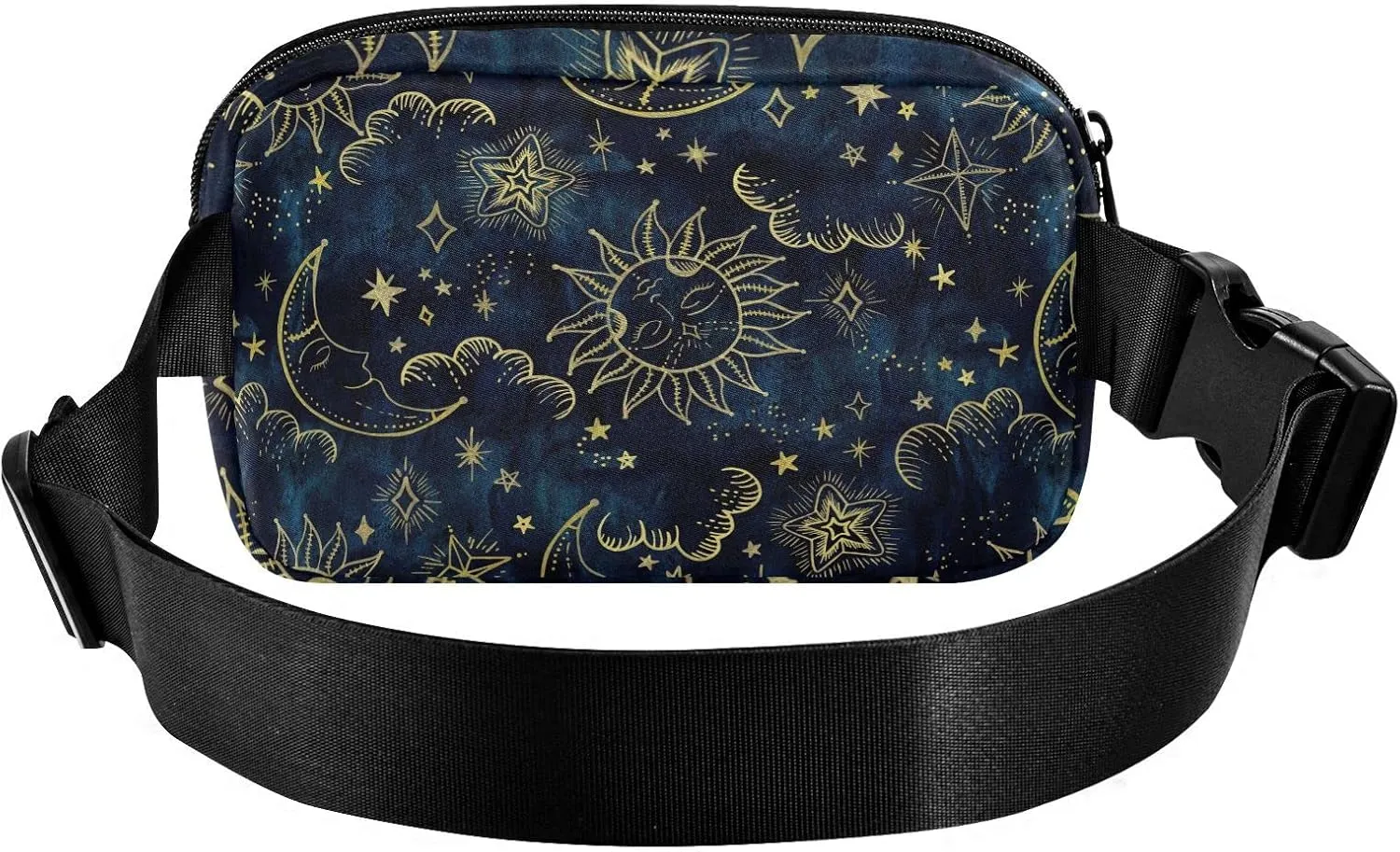 Starry Sun Fanny Packs for Women Men Crossbody Bag Fashion Waist Packs Waterproof Sling Bag Belt Bag Waist Pouch with Adjustable Strap for Outdoors Shopping Valentines Day Gifts Workout Travel Hiking