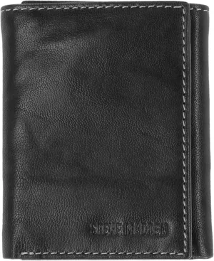 Steve Madden Men's RFID Trifold Wallet with Id Window
