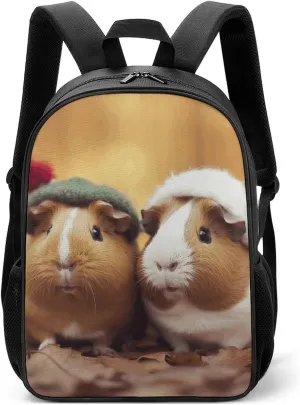 Stylish Backpack, Cute Guinea Pigs Print Durable Backpack Travel Backpack Hiking Backpack Ergonomic Backpack Comfortable Backpack