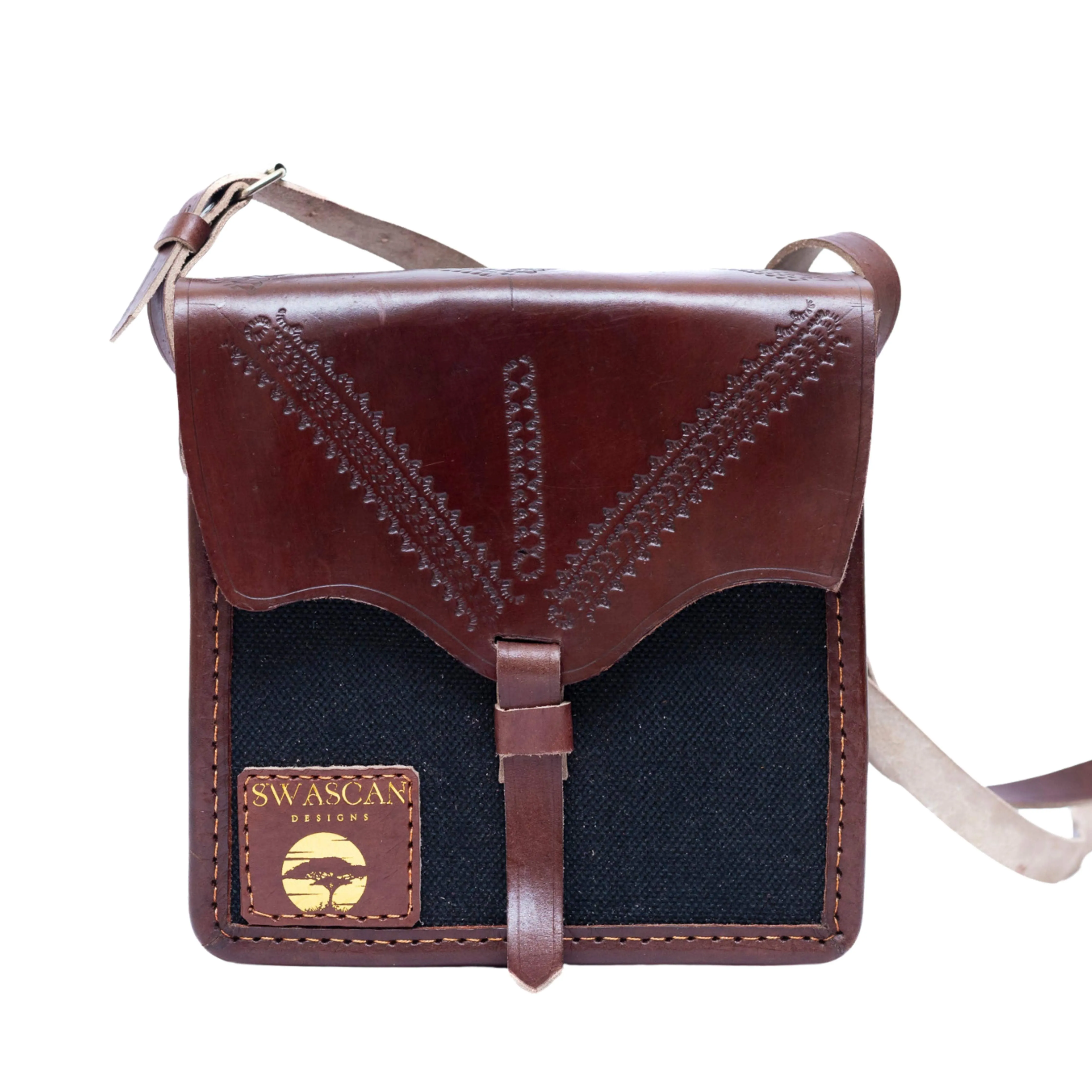 SwaScan Dime | A Handwoven Sling Bag with Heart and Heritage