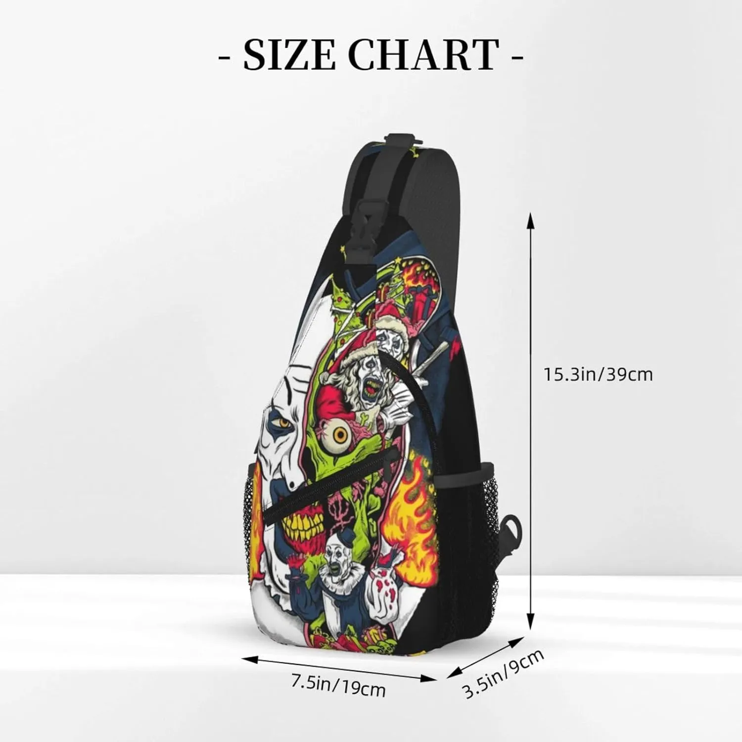 T-errifier crossbody sling backpack sling bag multipurpose travel