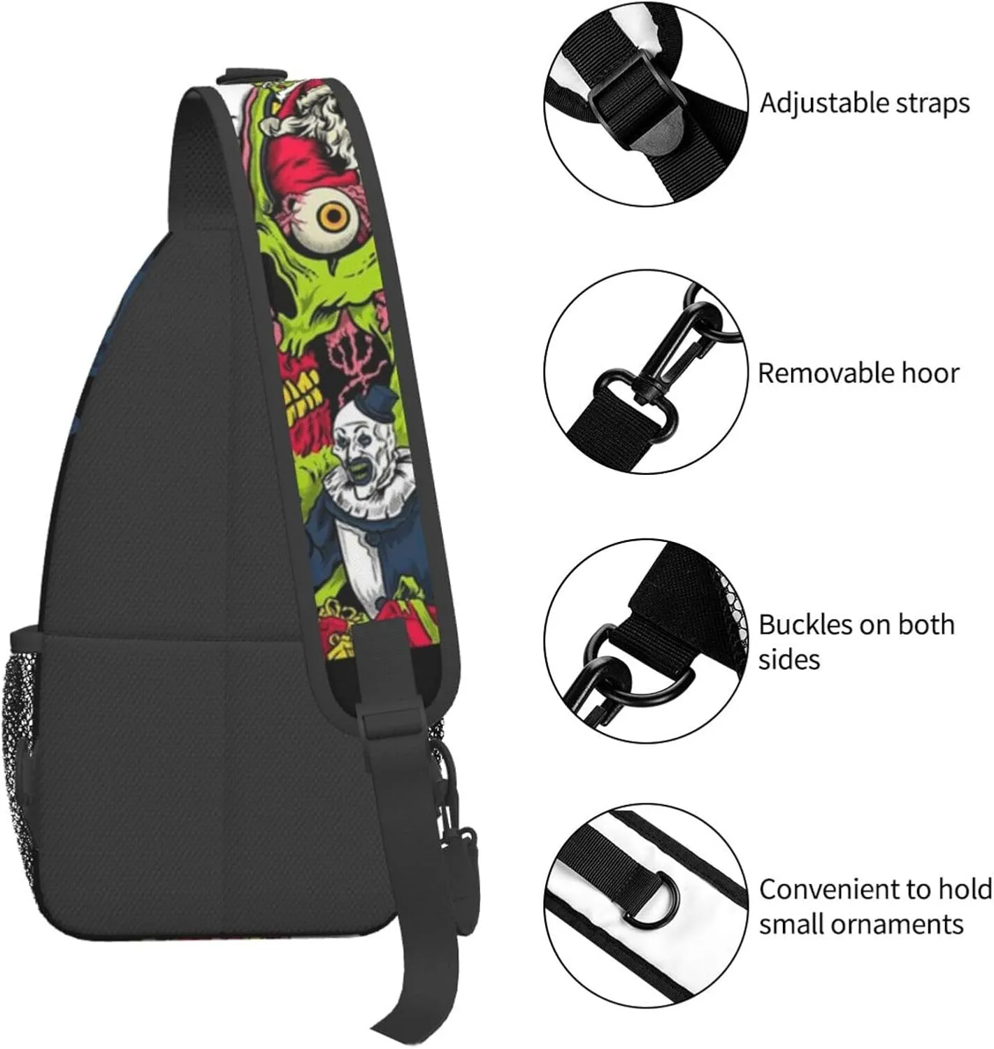 T-errifier crossbody sling backpack sling bag multipurpose travel