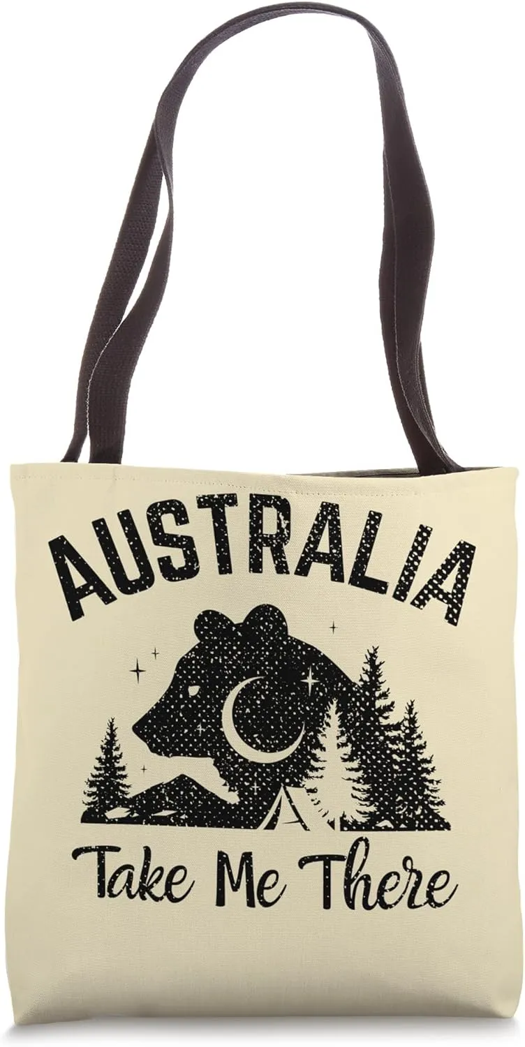 Take Me Travel Vacation Australia Travel Australia Tote Bag