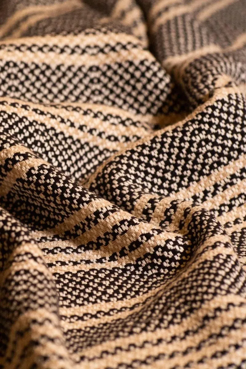 Teema The Seasons Blanket in Black