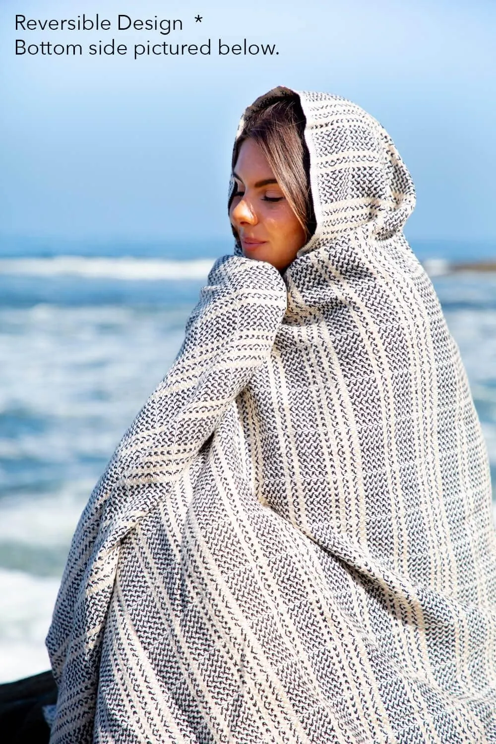 Teema The Seasons Blanket in Black