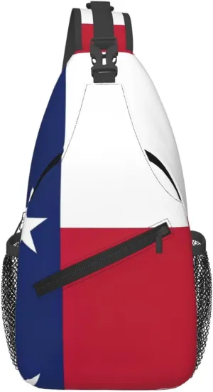 Texas State Flag Foldie Crossbody Bag for Men and Women - Durable and Functional Anti Theft Crossbody Bags