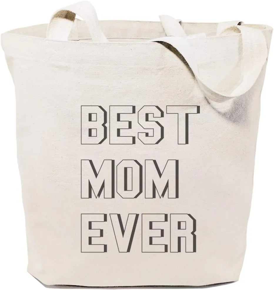 The Cotton & Canvas Co. Beach, Grocery, Farmers Market, Shopping and Travel Reusable Shoulder Tote and Handbag …