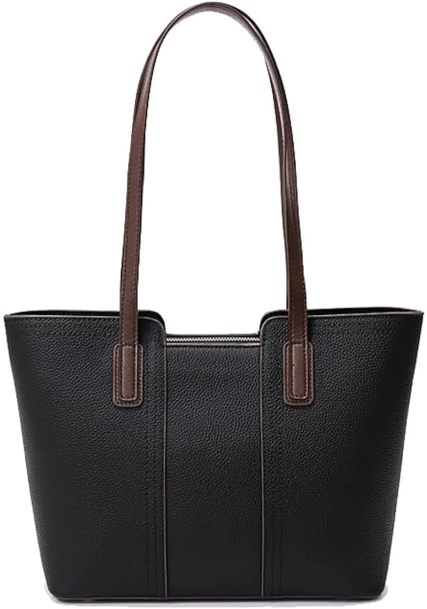 The Tote Bag for Women Genuine leather Top Handle Satchel Purse Shoulder Crossbody Handheld Bag for work Travel