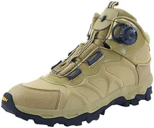Thermal Products Outdoor Sports Shoes mesh Hiking Cascading Casual Quick Response Hiking Shoes Suitable for Four Seasons to Protect Your feet (Color : Khaki, Size : 7.5)