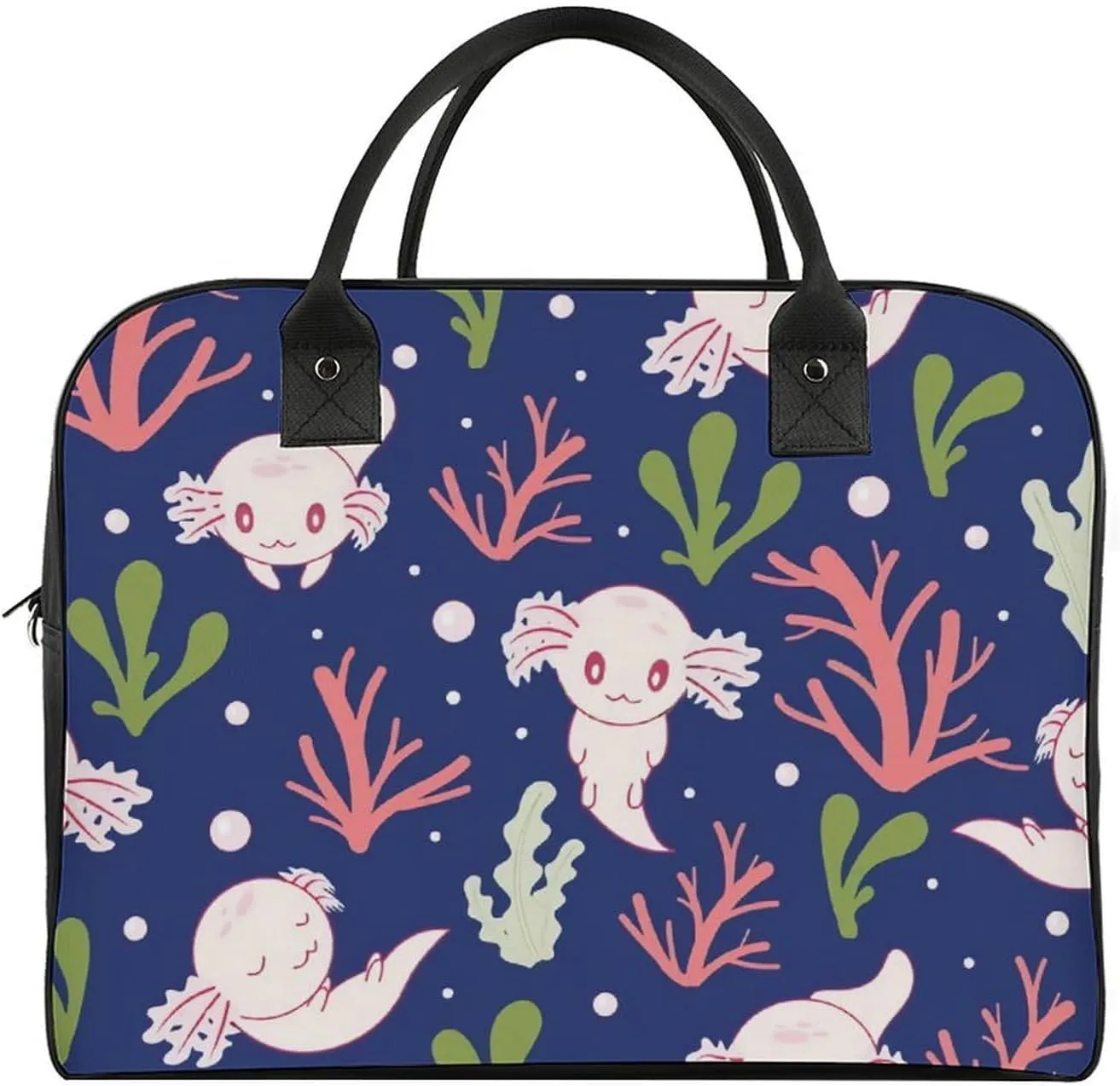 TigerPrint Fashionable Large Capacity Travel Handbag Unisex