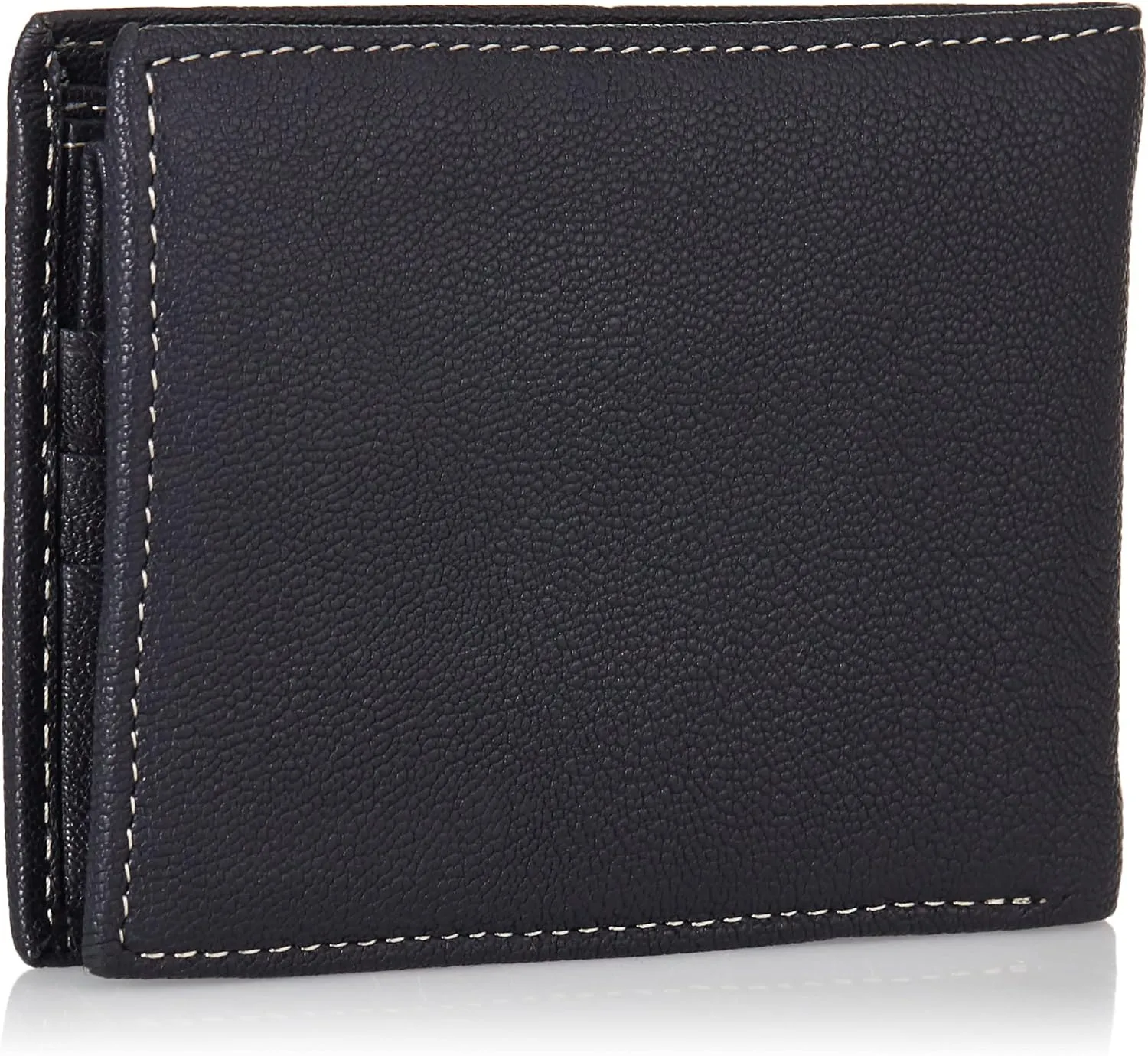 Timberland Men's Leather Passcase Security RFID Wallet, Navy Blue, One Size