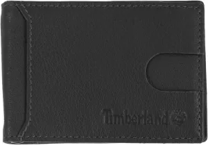 Timberland Men's Slim Leather Front Pocket Credit Card Holder Wallet