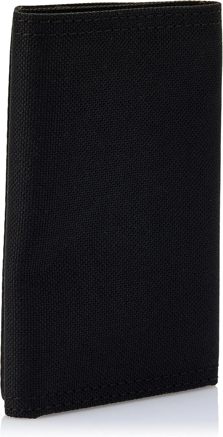 Timberland Men's Trifold Nylon Wallet, Black, One Size