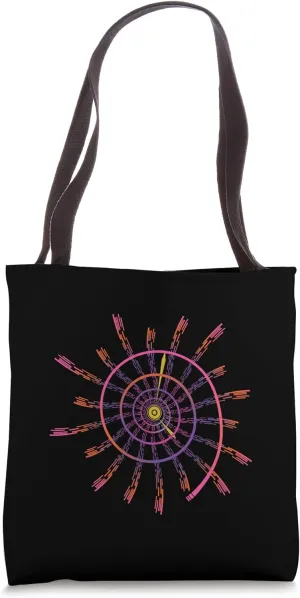Time Spiral Time Travel Tote Bag