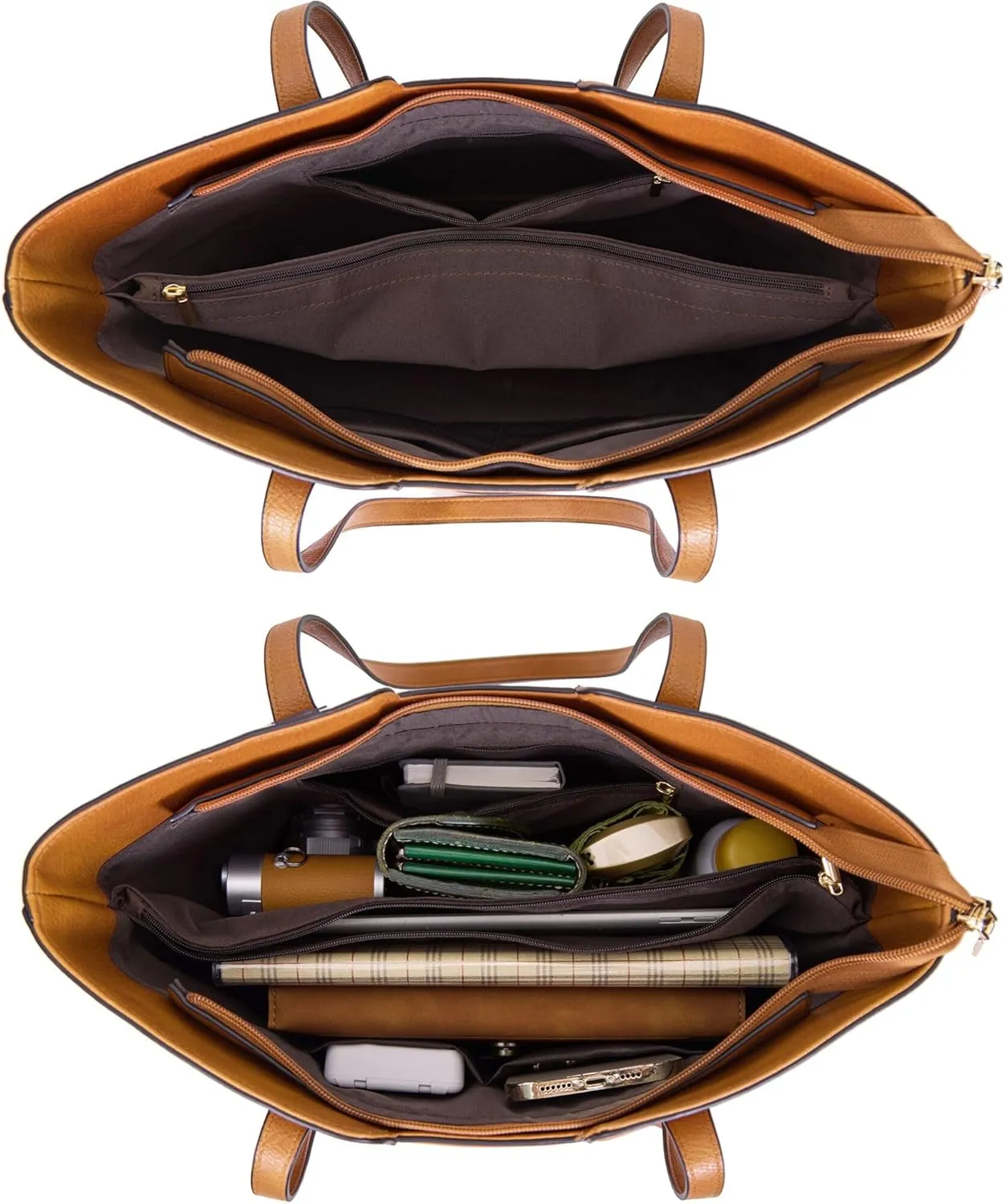 ToLFE Tote Bags for Women Purses and Handbags Top Handle Satchel PU Leather Shoulder Hobo Bags