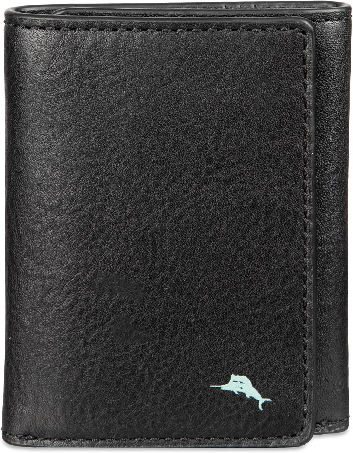 Tommy Bahama Men's Compact Trifold Leather Wallet
