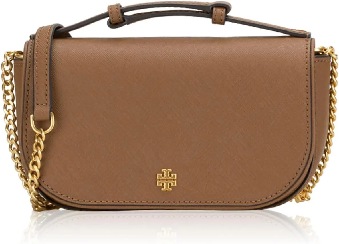 Tory Burch Emerson Top Handle Women's Saffiano Leather Crossbody Bag