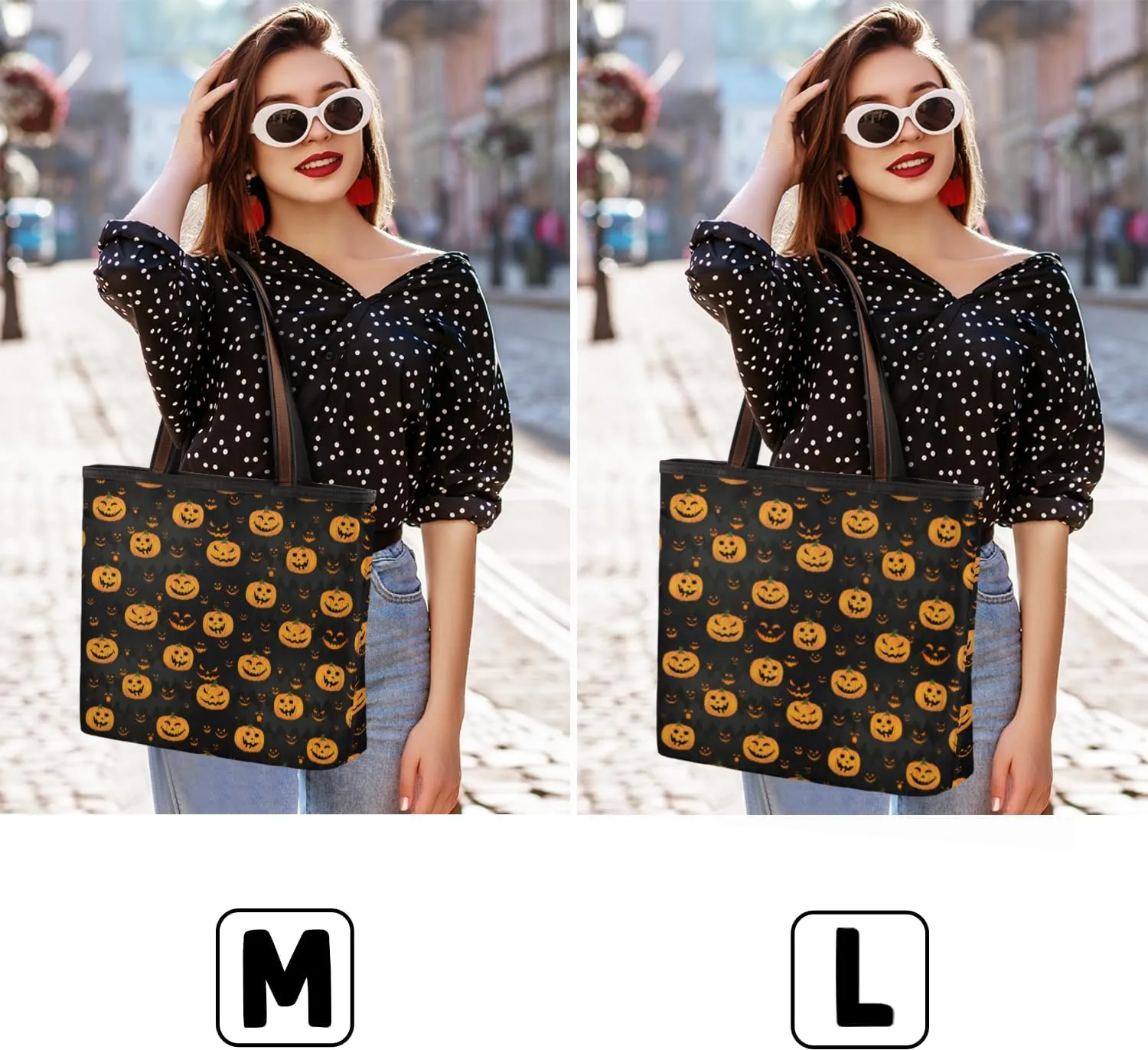 Tote Bag for Women with Zipper Large Capacity Top Handle Casual Shoulder Bag Handbag Reusable Shopping