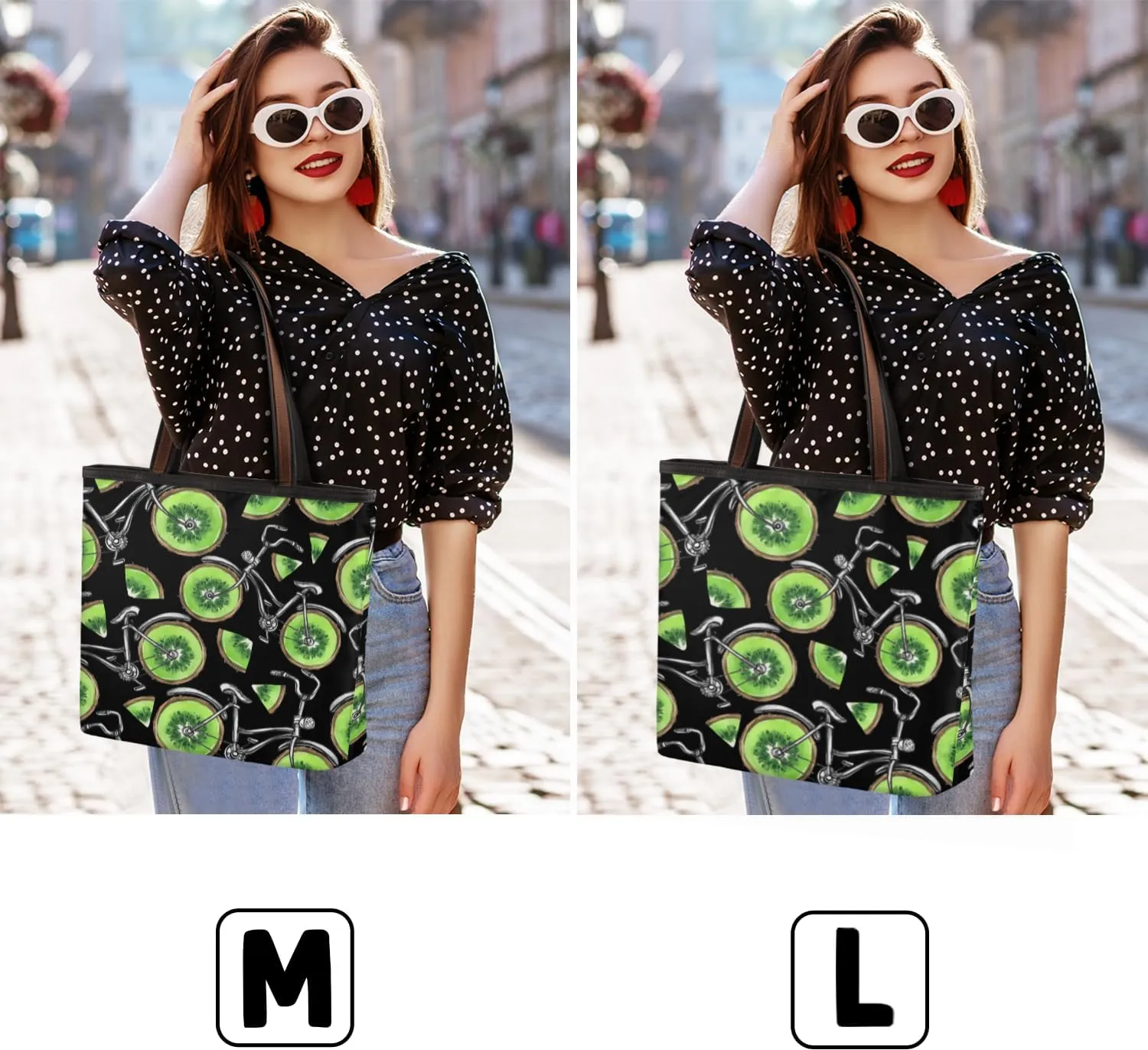 Tote Bag for Women with Zipper Large Capacity Top Handle Casual Shoulder Bag Handbag Reusable Shopping