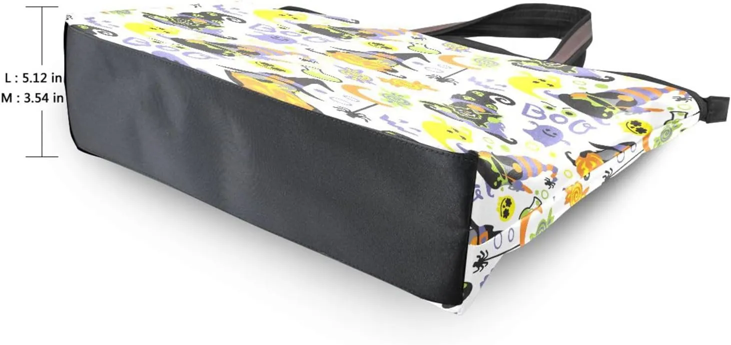 Tote Bag for Women with Zipper,Polyester Tote Purse Holiday Tote Bag Work Handbag Women Gift