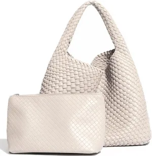 Tote Bag Shoulder Handbags for Women Hand bag Large Capacity Travel Woven Lightweight Purse Hobo Slouchy Bags