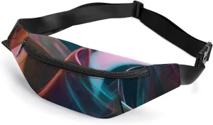 Translucent Sculpture Fanny Pack for Women Men Waist Bag Waterproof Belt Bag with Adjustable Strap