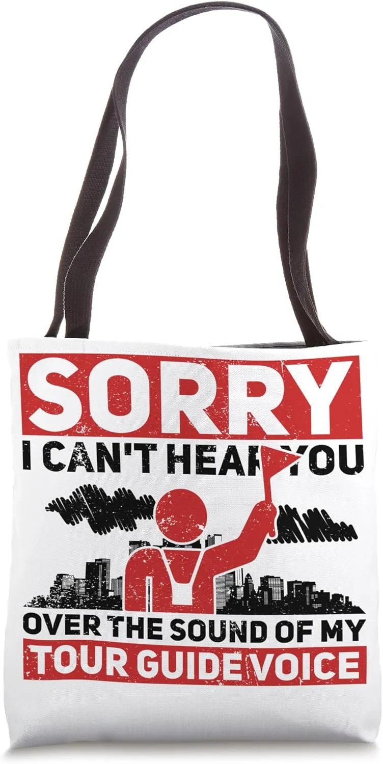 Travel Advisor Design For A City Tour Guide Tote Bag