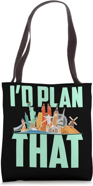 Travel Agent Travel Consultant Vacation Planner Tote Bag