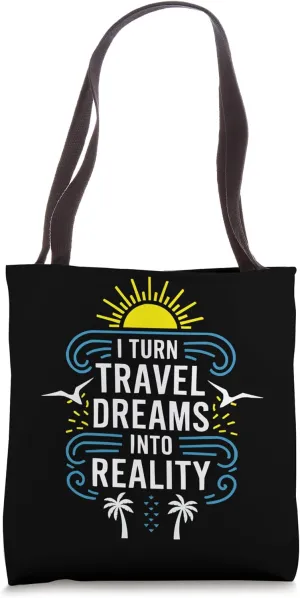 Travel Agent Traveling Job Trip Profession Vacation Tote Bag