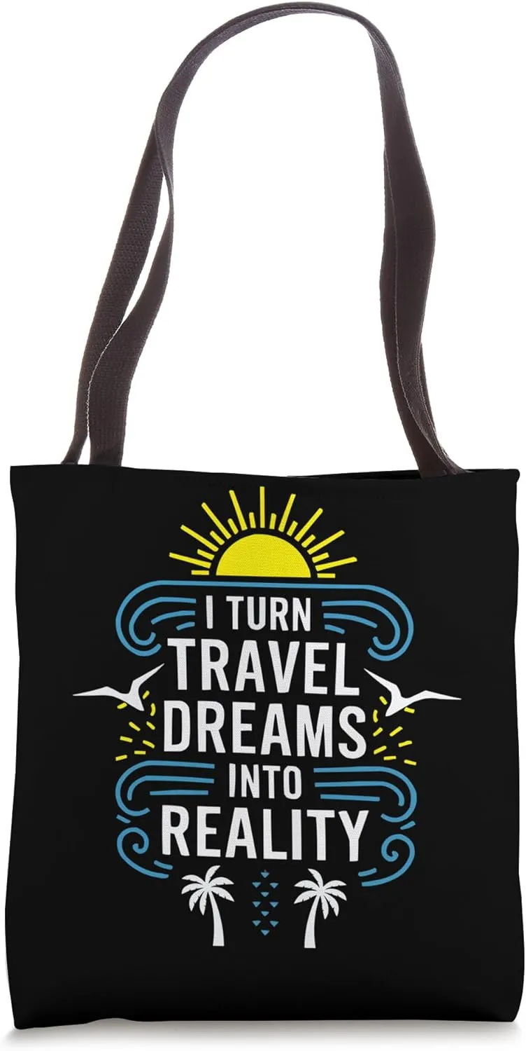 Travel Agent Traveling Job Trip Profession Vacation Tote Bag