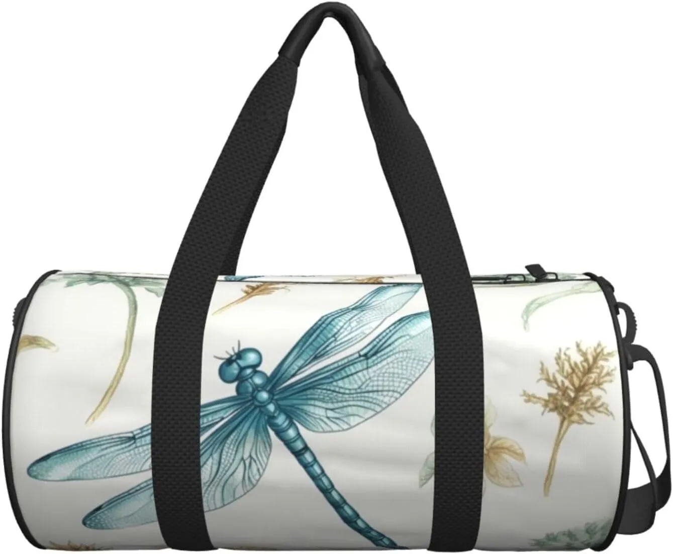 Travel Bag For Women,Dragonfly Print Personal Item Duffle Bags,Weekend Travel Duffel Tote Bag,Travel Sport Gym Bag For Men,Airplane Travel Essentials For Flying