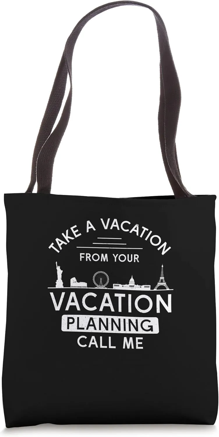 Travel Consultant Agent Vacation Planning Tour Operator Tote Bag