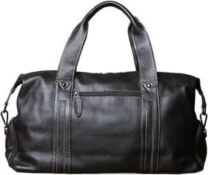 Travel Duffel Bags Vintage Leather Men Travel Bag Natural Cowhide Handbag Casual Shoulder Messenger Computer Bag Large Capacity Luggage Bag