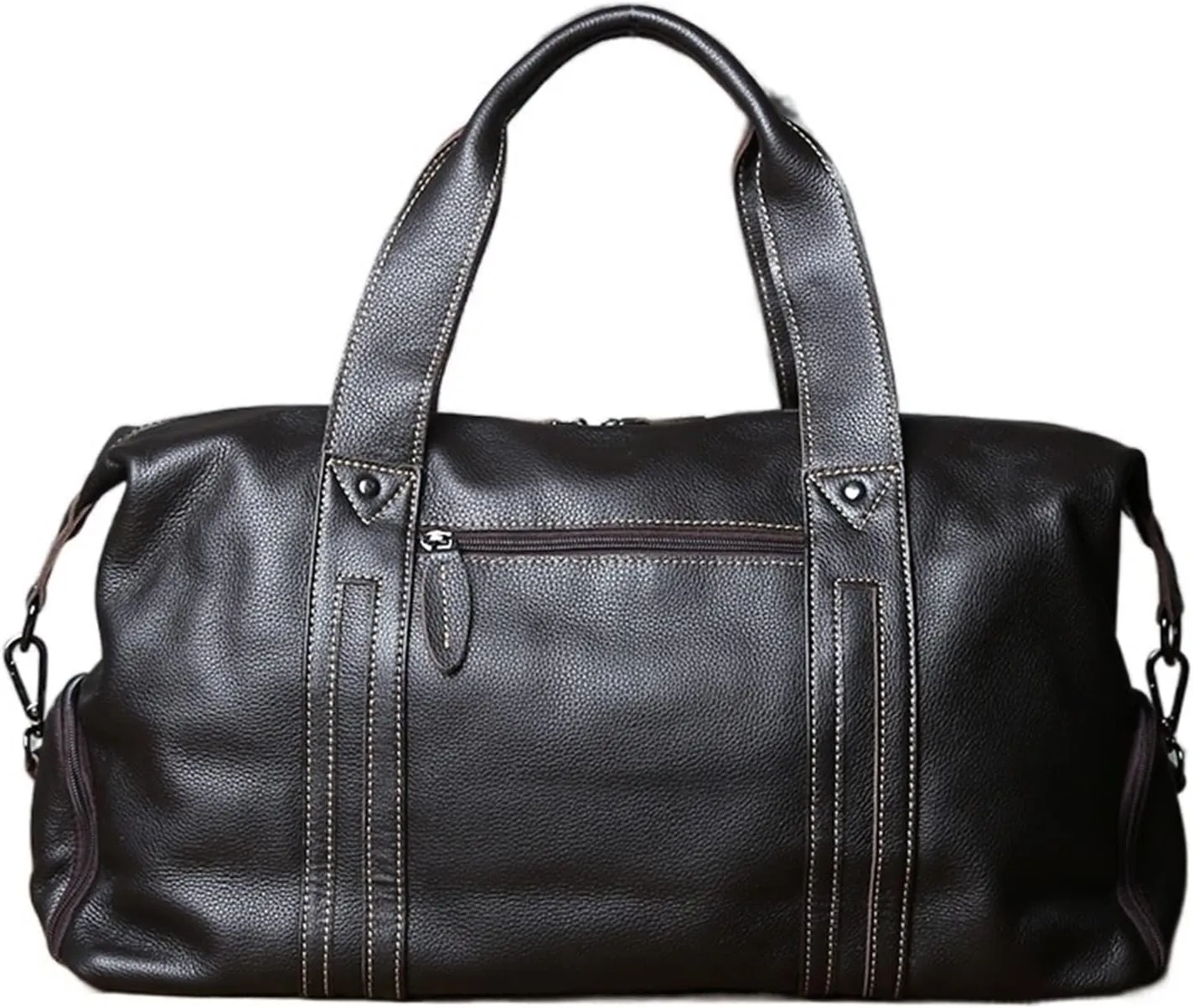 Travel Duffel Bags Vintage Leather Men Travel Bag Natural Cowhide Handbag Casual Shoulder Messenger Computer Bag Large Capacity Luggage Bag