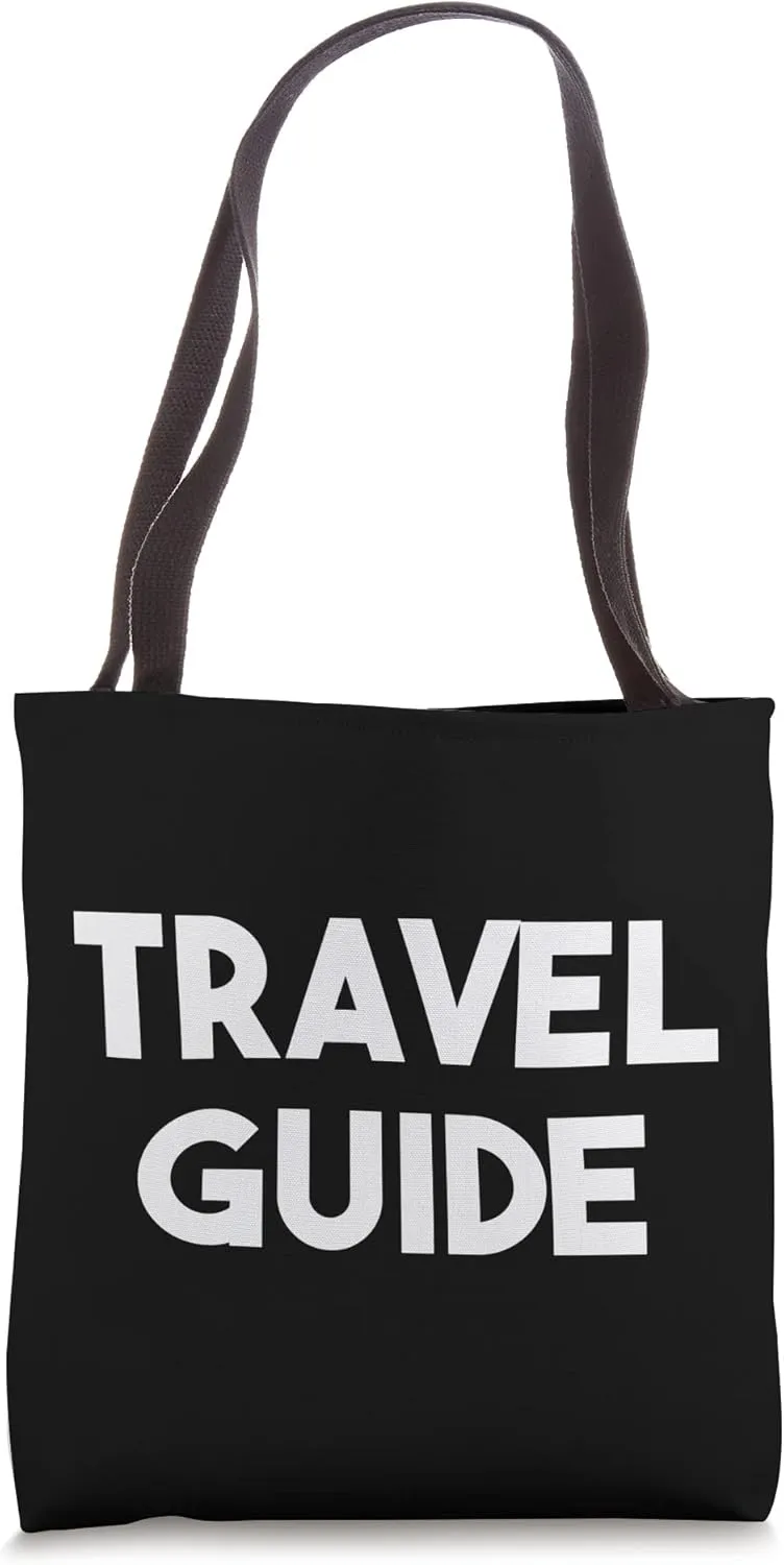 Travel Guide Tote Bag