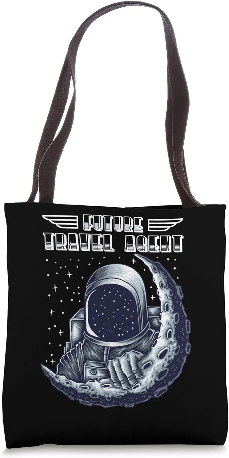 Travel Office Astronaut Travel Space Coordinator Advisor Tote Bag