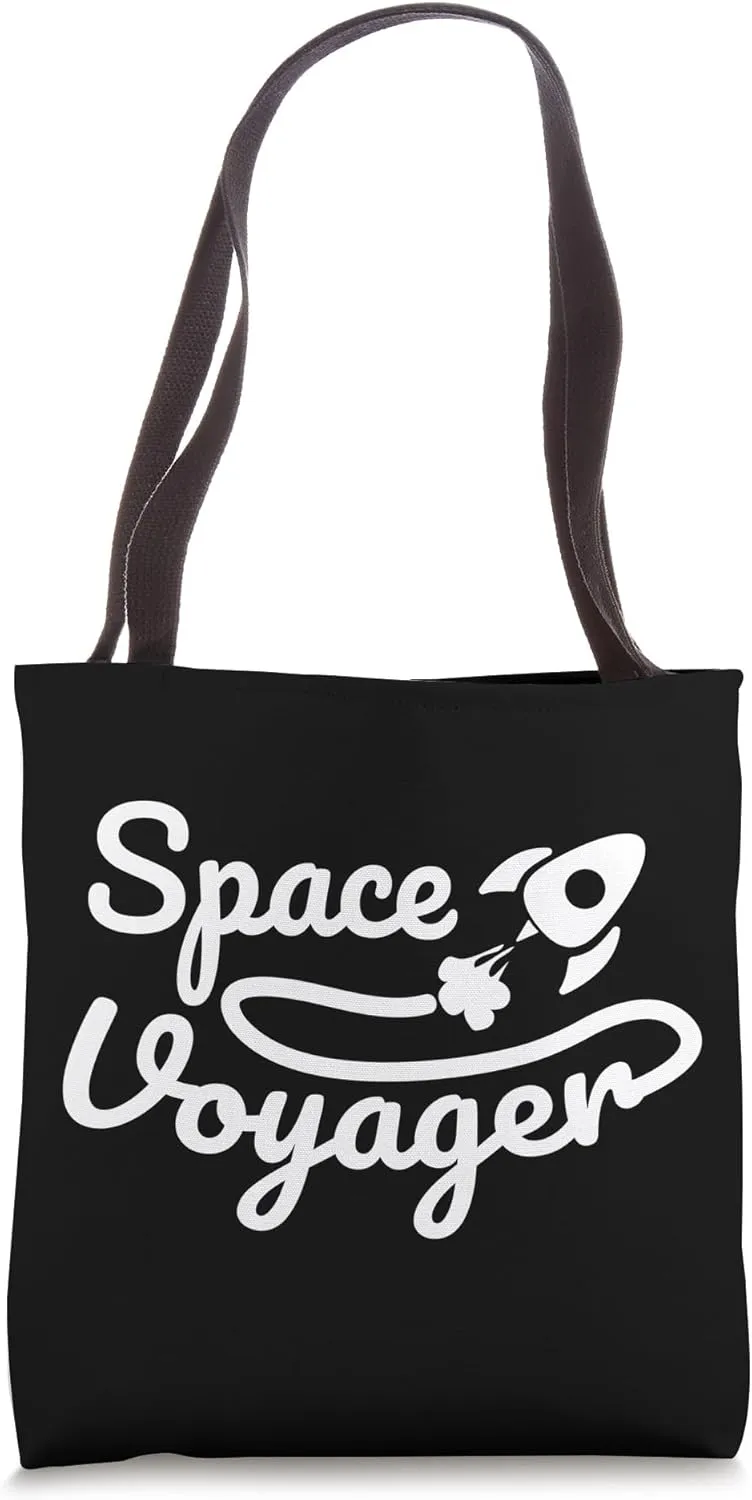 Travel Space Voyager World Travel Airplane Traveller Tote Bag