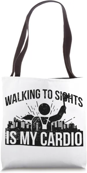 Travel Tour Guide Design For A City Tour Guide Tote Bag