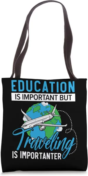Traveling Travel Getaway Vacationing Tourist Spot Tote Bag