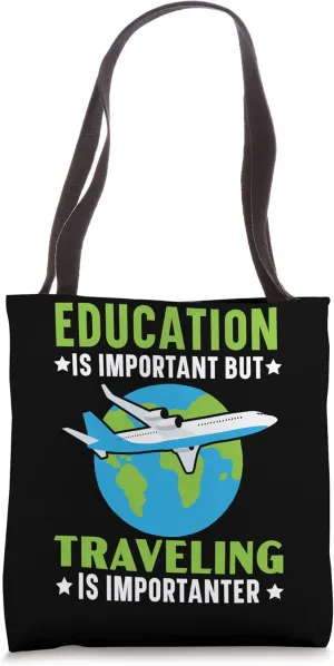 Traveling Travel Getaway Vacationing Tourist Spot Tote Bag