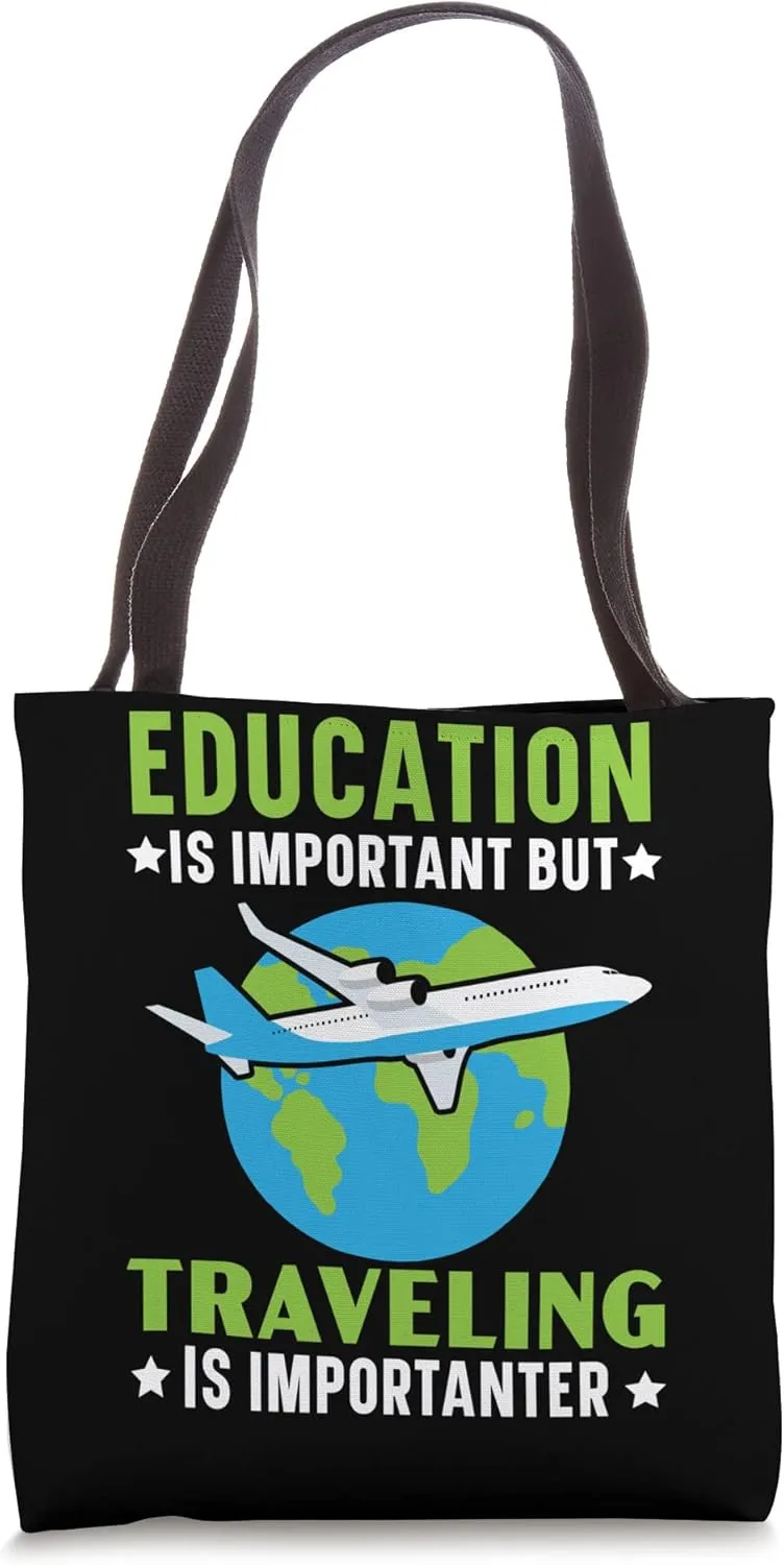 Traveling Travel Getaway Vacationing Tourist Spot Tote Bag