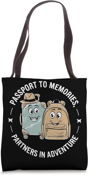 Traveling Travel Partner Vacationing Tourist Spot Tote Bag