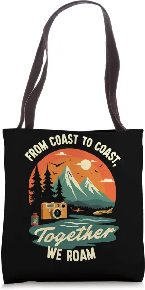 Traveling Travel Partner Vacationing Tourist Spot Tote Bag