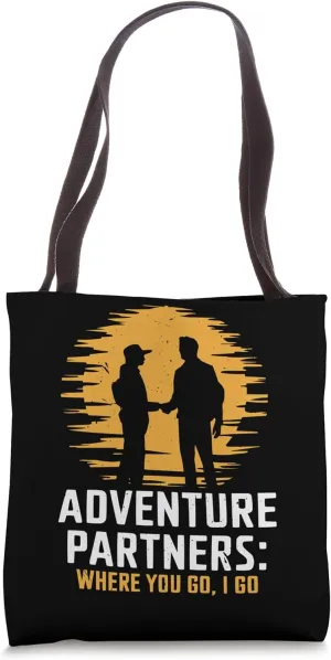Traveling Travel Partner Vacationing Tourist Spot Tote Bag