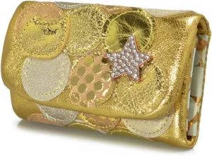 Tsumorichisato Key Case, New Multi-Dots, Gold
