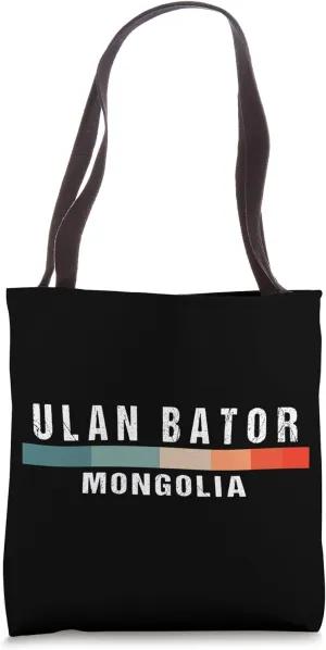 Ulan Bator Mongolia City Trip Tote Bag