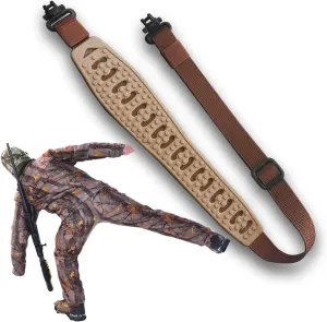 Ultimate Grip Anti-Slip Quick Detach Rifle Crossbow Shotgun Gun Sling (Multi-Color Selection)