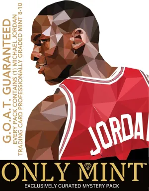 Ultimate Guaranteed Graded Mint 8-10 Michael Jordan Graded Card Mystery Booster Pack 8-10 Air Jordan in Every Pack | Basketball Card Grade by PSA BGS SGC CSG | Blind Bag Contains 1 Graded MJ