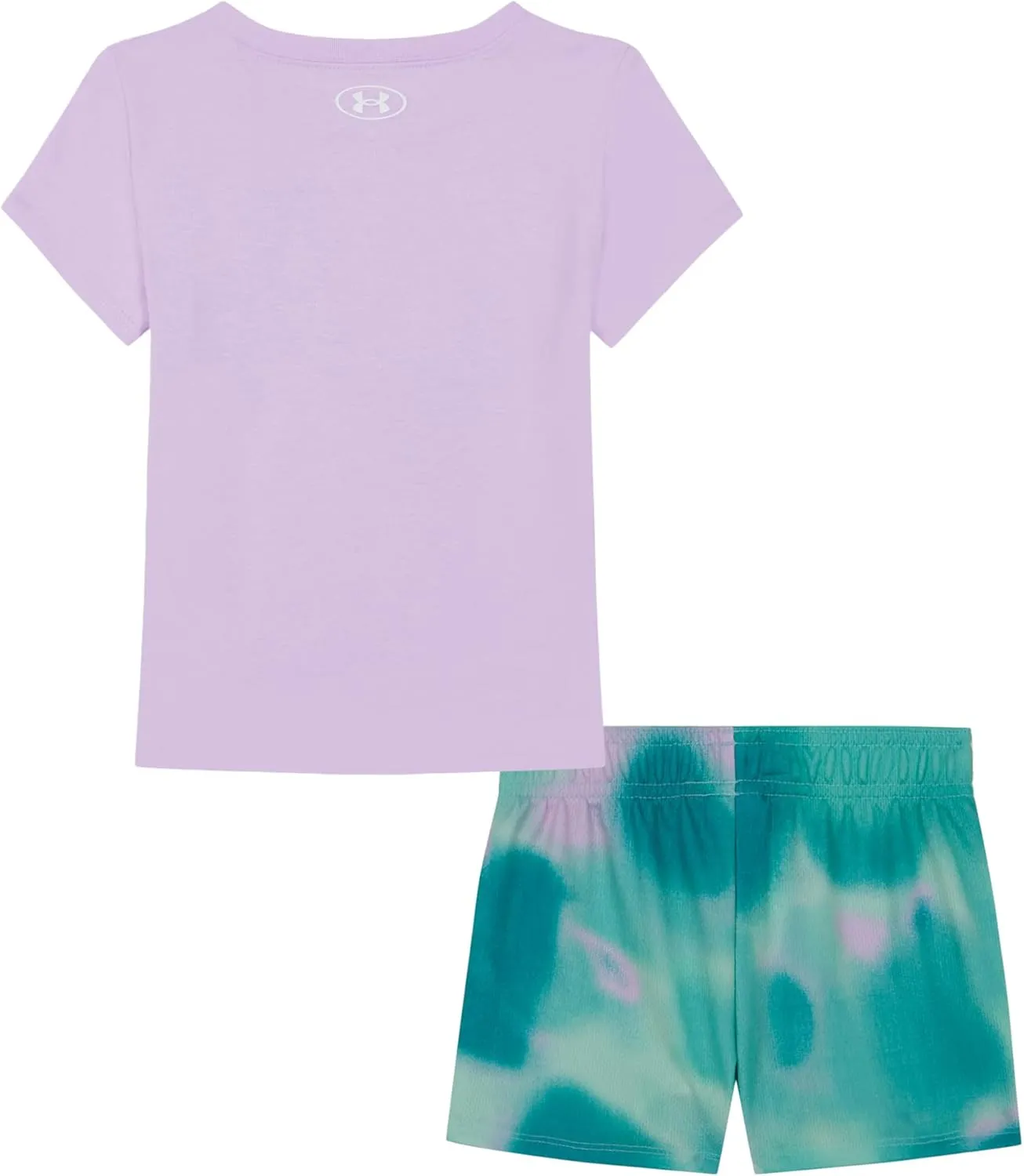 Under Armour baby-girls Short Sleeve Shirt and Shorts Set, Durable Stretch and Lightweight