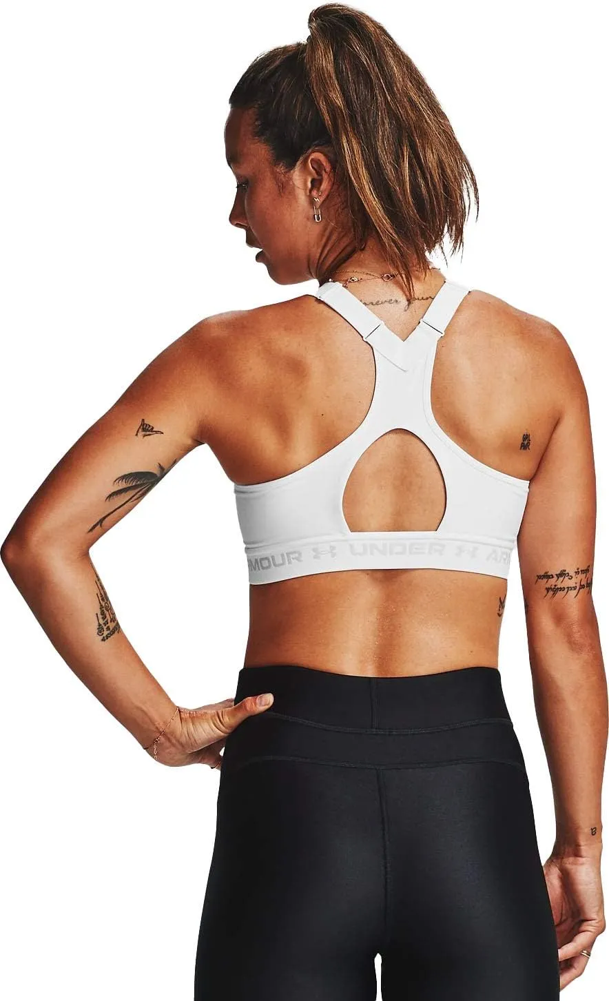 Under Armour Women's High Crossback Zip Bra
